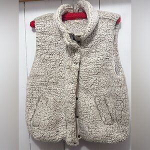 Miami Gray/White Sherpa Vest Women’s